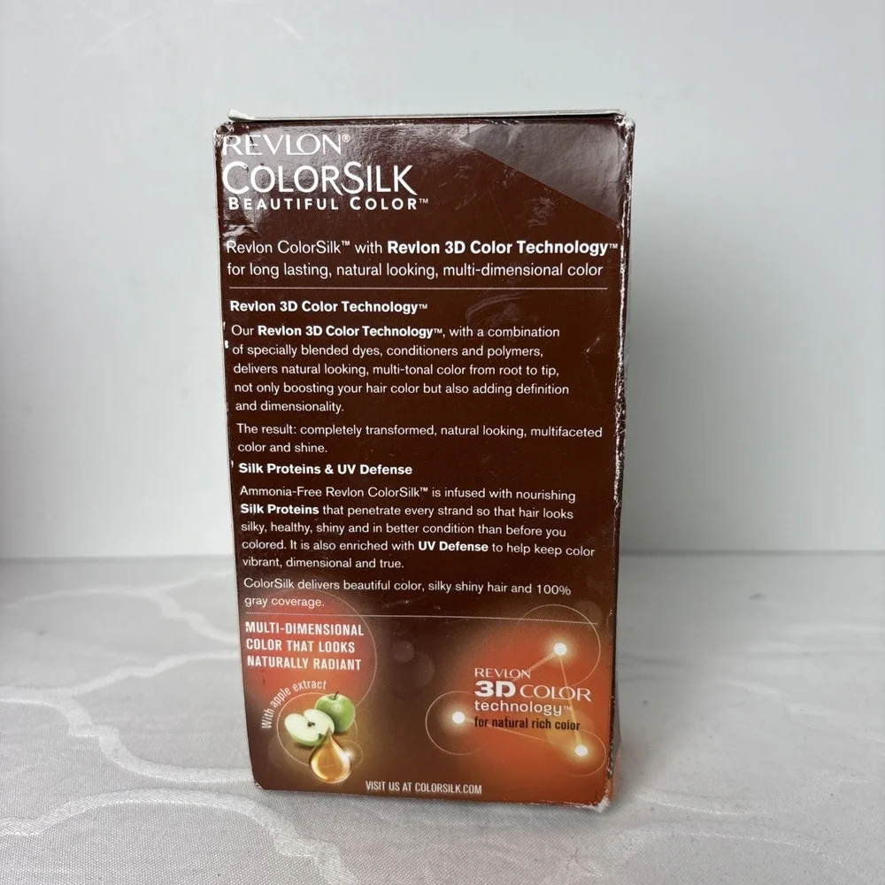 Revlon ColorSilk Beautiful Color Permanent Hair Dye 60 Dark Ash Blonde